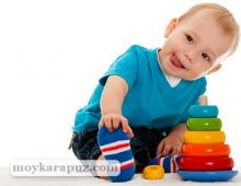 Развитие и питание ребенка в девять месяцев